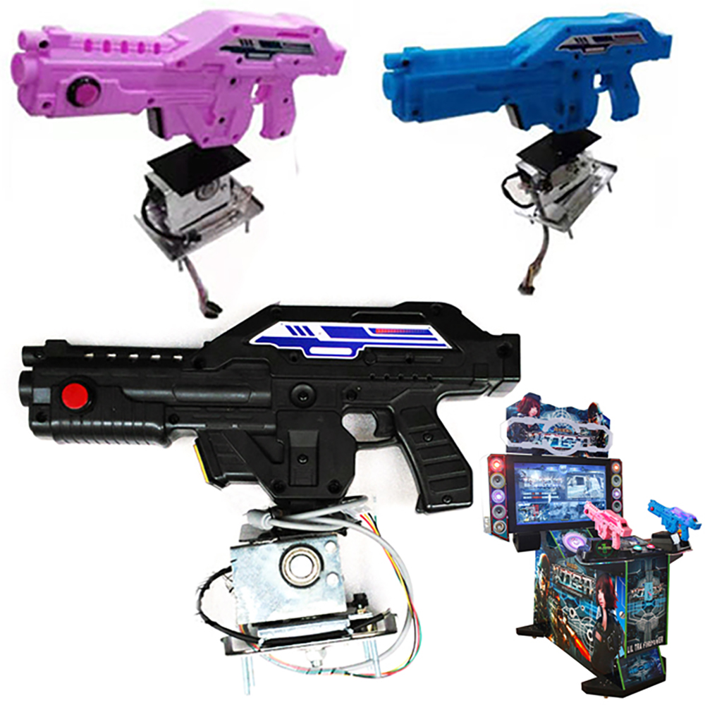 Gun Shooting Arcade - 울트라 파이어파워 아케이드 슈팅 플라스틱 총,