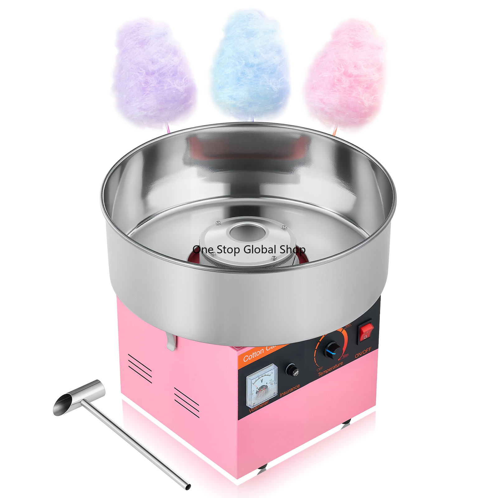 Candy Floss Machine - 솜사탕 기계 광고용 1000W 전기 솜사탕