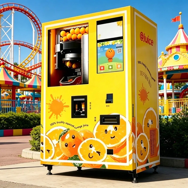 Vending Machine Qr Code - FL 맞춤형 도매 신선 자동 오렌지