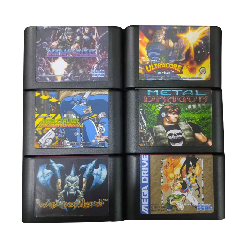 Sega Arcade Coin Pusher - 레트로 MD 커스텀 게임 카드, Genesis16