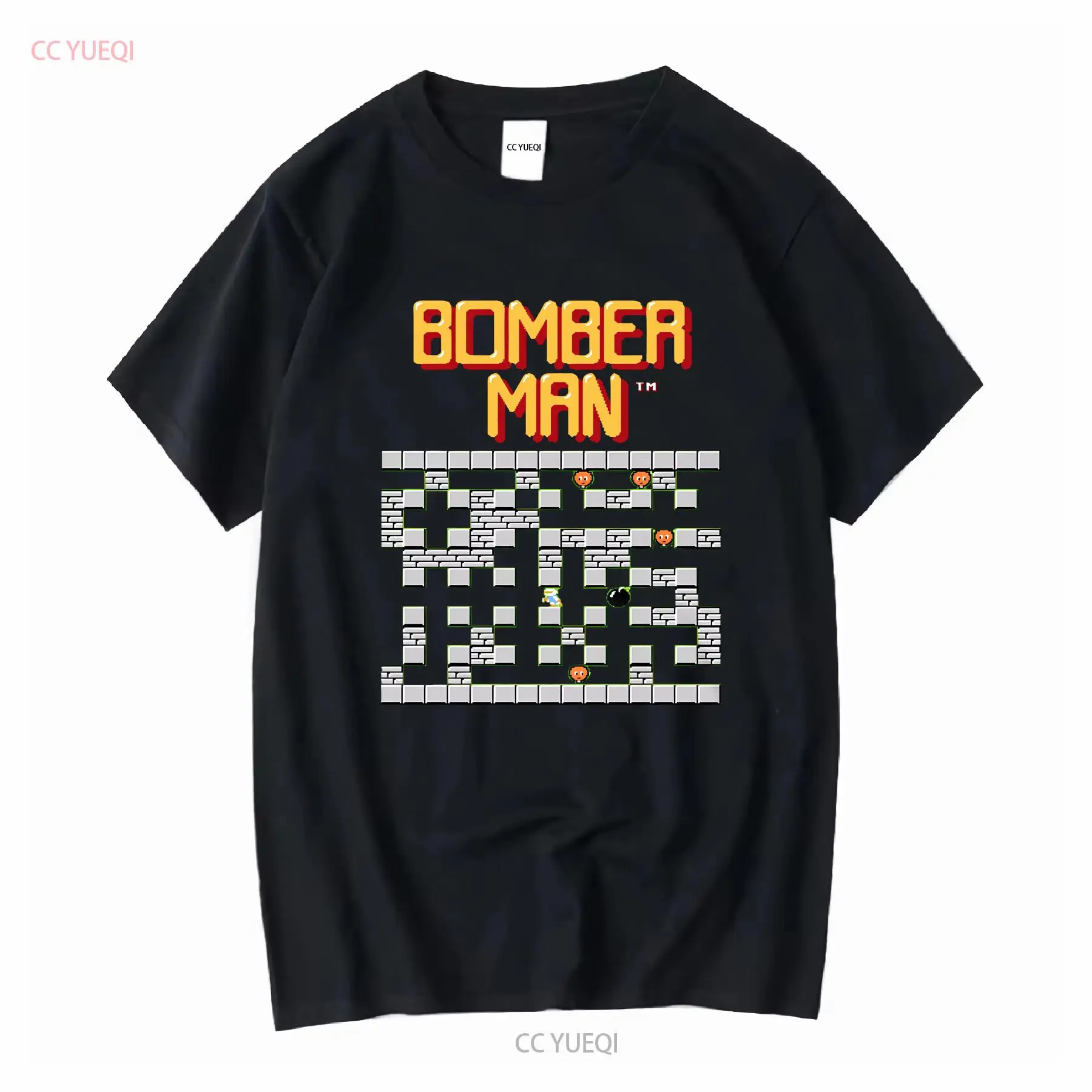 Arcade No - Bomberman stage 1 로고 NES Famicom