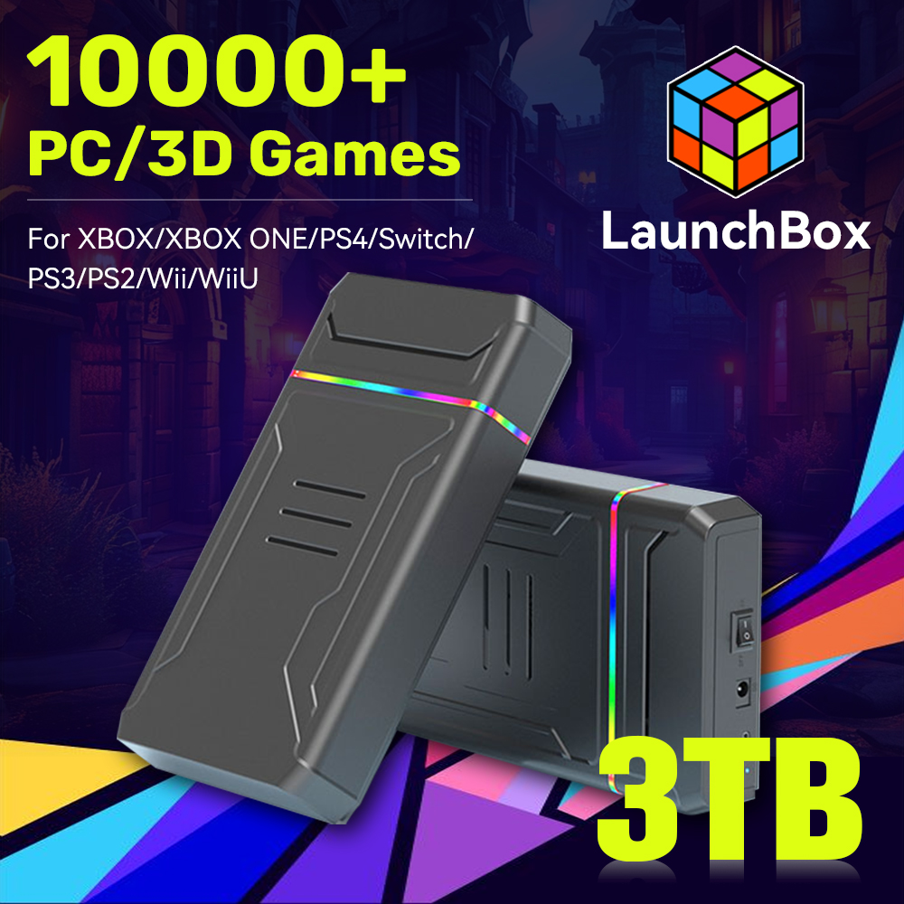 Arcade X - JMachen Launchbox 게임용 HDD 비디오 게임