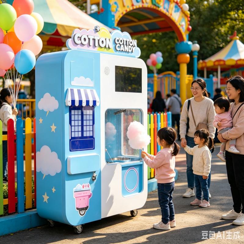 Candy Floss Machine - 맞춤형 솜사탕 자동판매기 스마트 솜사탕 제조기