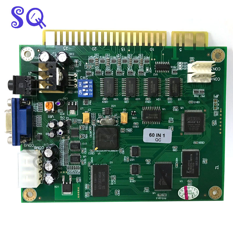 아케이드 60 in 1 멀티 게임 PCB 보드 칵테일  - Arcade Button Pcb 리뷰 및 가격