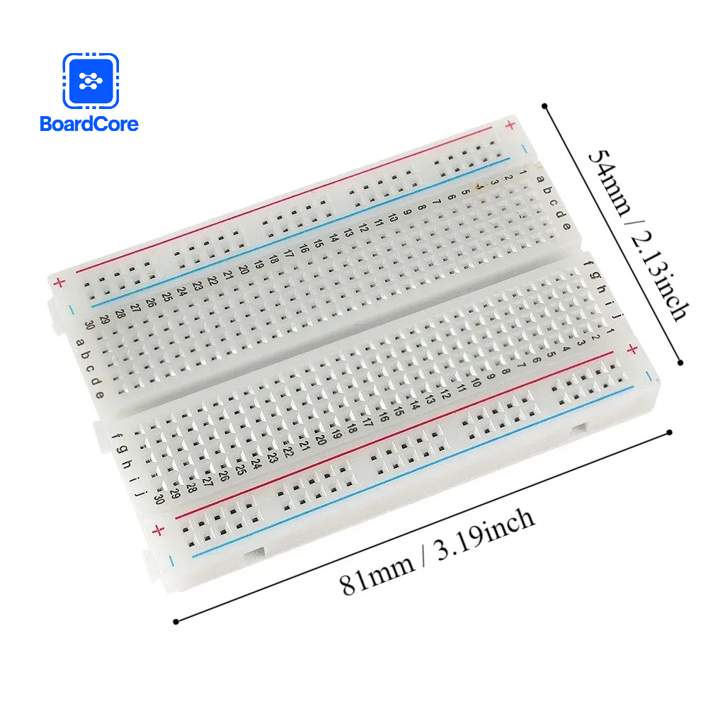 400홀 무납땜 브레드보드 흰색 투명 아두이노 프로젝트 - Arduino Vending Machine Project 리뷰 및 가격