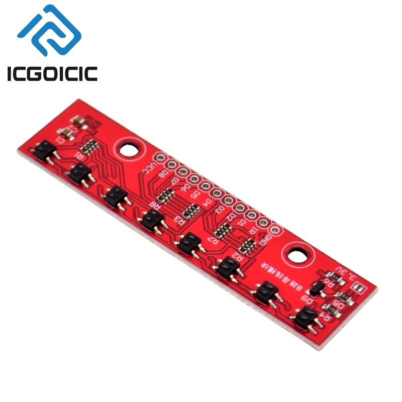 1-10PCS 8채널 적외선 라인 추적 센서 모듈 -  - Arduino Vending Machine Project 리뷰 및 가격