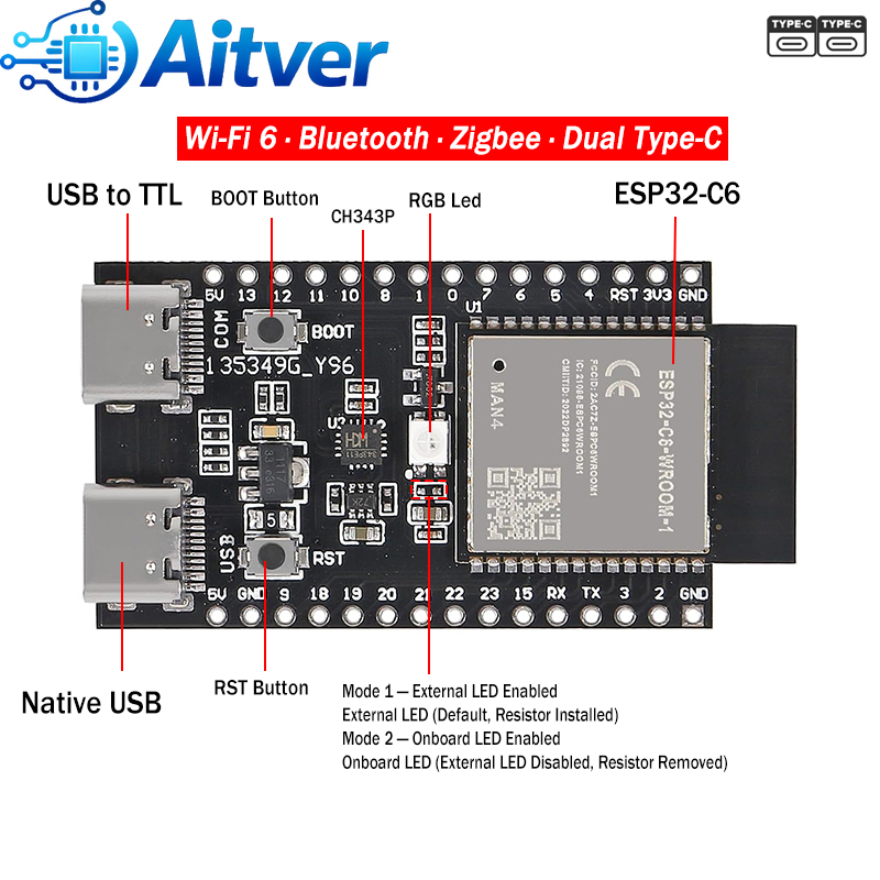 ESP32 C6 개발 보드 WiFi6 BLE5 Zigb - Arduino Vending Machine Project 리뷰 및 가격