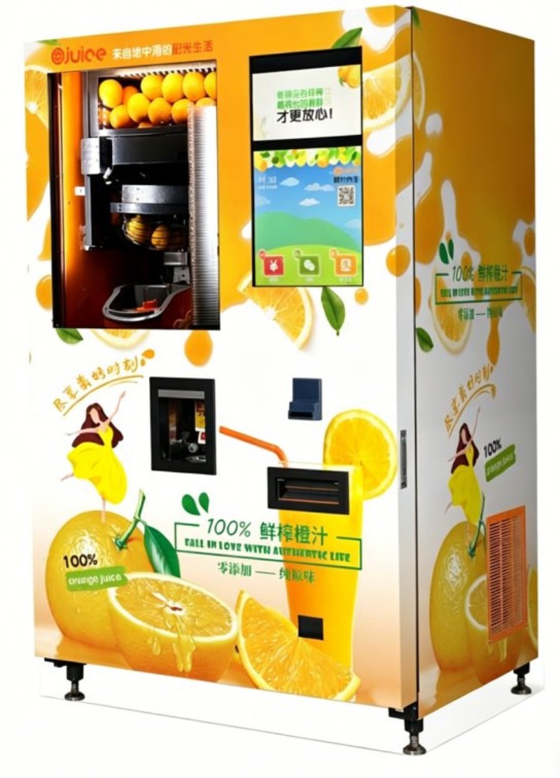 FL 맞춤형 도매 신선 자동 오렌지 주스 자판기 QR  - Vending Machine Qr Code 리뷰 및 가격