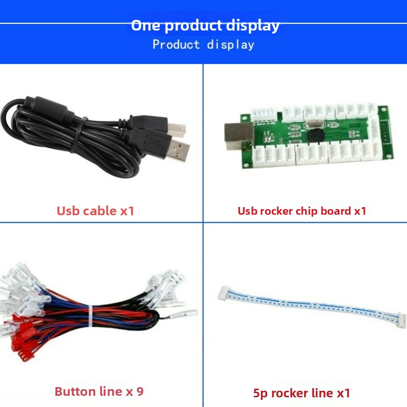DIY 게임용 코인 게임기에 사용할 수 있는 조명이 있 - Arcade Button Pcb 리뷰 및 가격