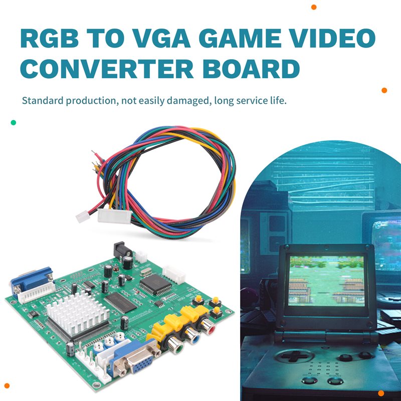GBS8200 CGA/EGA/YUV/RGB-VGA 출력 - Usb Game Board Jamma 리뷰 및 가격