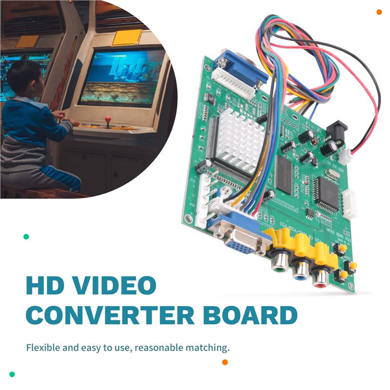 GBS8200 CGA/EGA/YUV/RGB-VGA 출력 - Usb Game Board Jamma 리뷰 및 가격