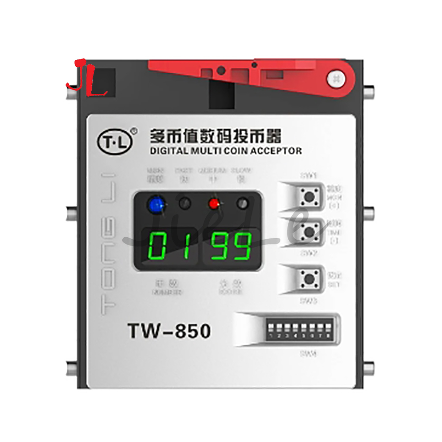 TL TW-850 멀티 코인 수락자, 5개 크기 통화  - Arcade Ticket Machine 리뷰 및 가격