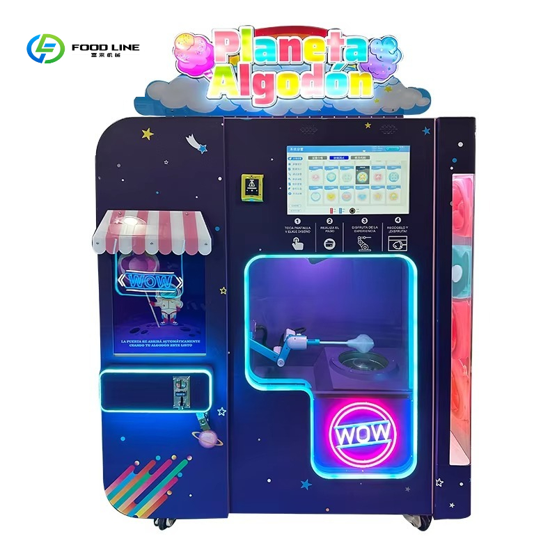맞춤형 인기 상품 완전 자동 솜사탕 기계 전문 셀프 서 - Candy Floss Machine 리뷰 및 가격