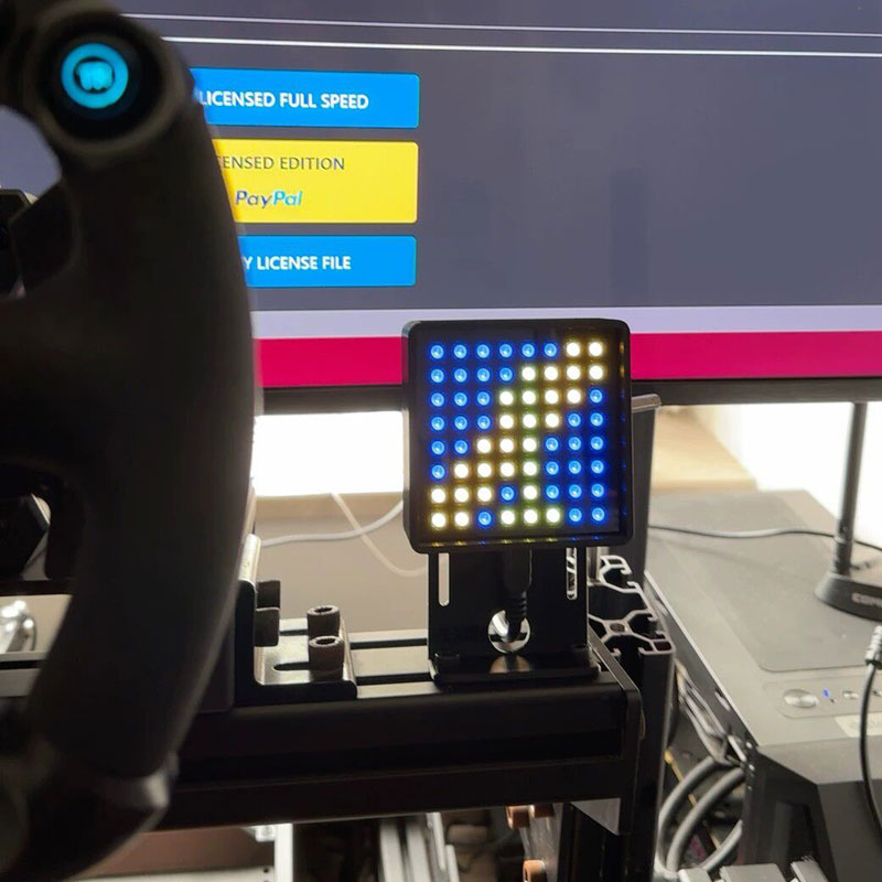 PC Simracing 게임 대시보드 플래그 신호등 기 - Arcade Button Pcb 리뷰 및 가격