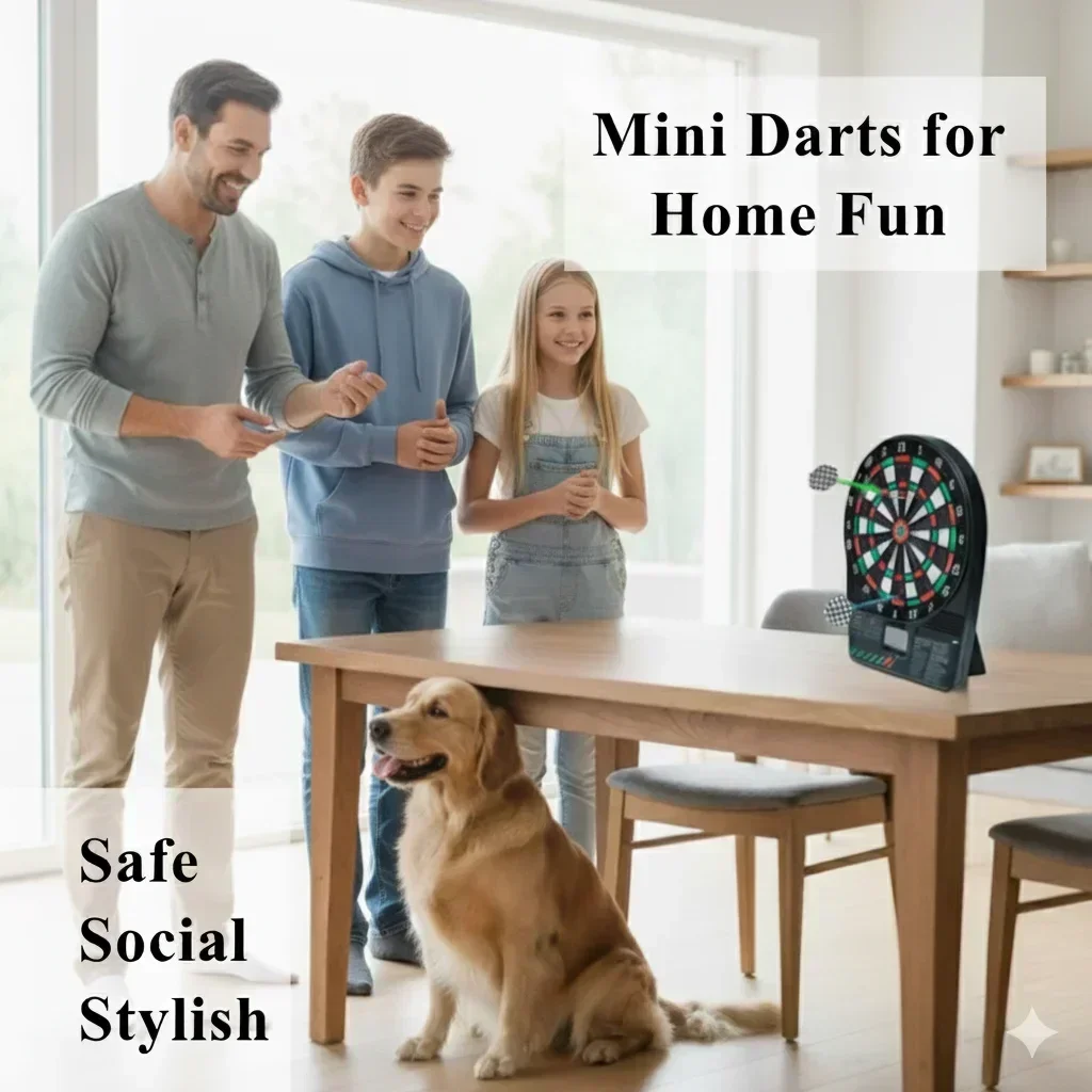휴대용 전자 다트보드 - 벽걸이 및 탁상형 스탠드 디자 - Electronic Dartboard Cabinet 리뷰 및 가격