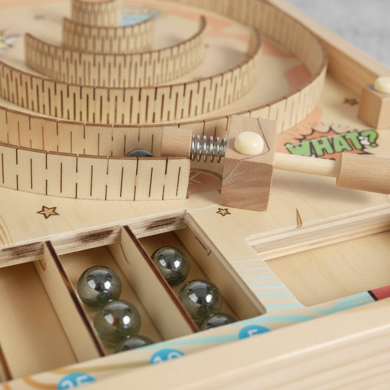 데스크탑 대리석 점수 채점 게임은 손과 시각의 협응력을 - Pinball Machine 리뷰 및 가격