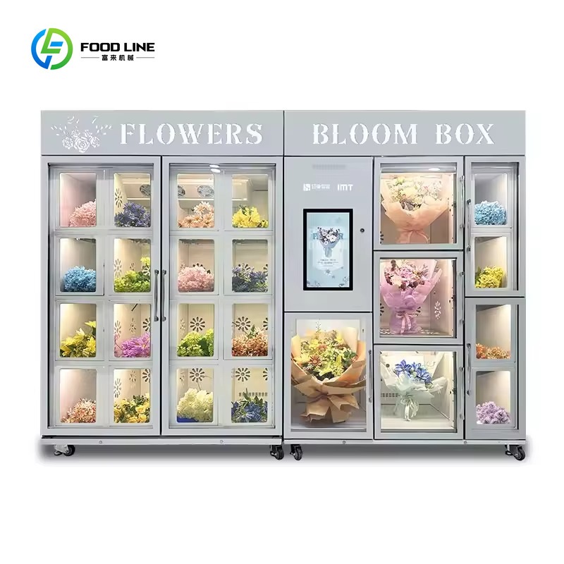 FL FOODLINE 맞춤형 상업용 스마트 꽃 자판기, - Vending Machine Qr Code 리뷰 및 가격