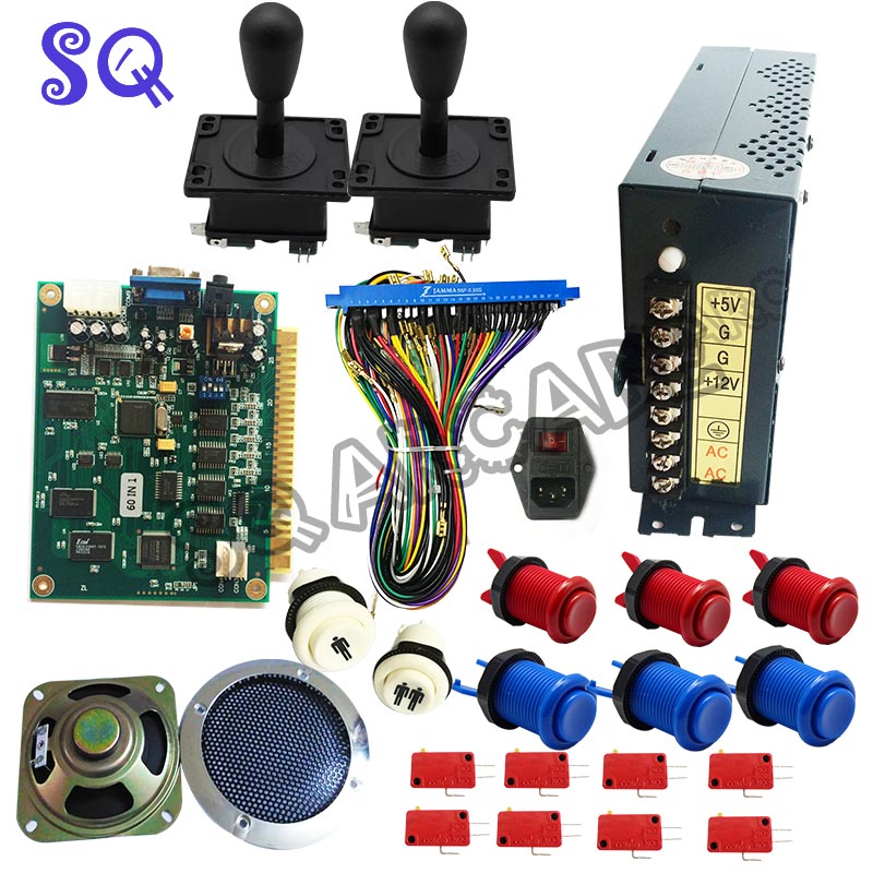 클래식 JAMMA 아케이드 게임 60 in 1 키트,  - Arcade Button Pcb 리뷰 및 가격