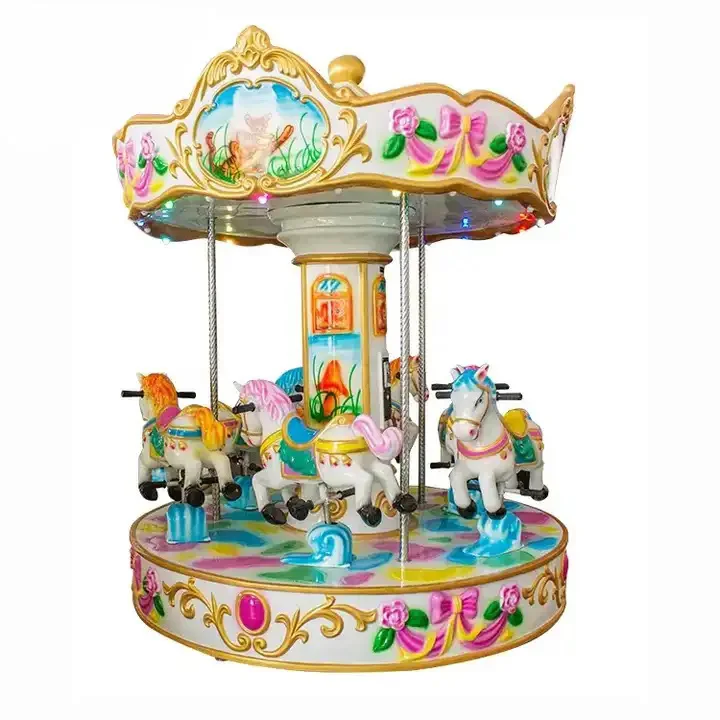 2026년형 동화풍 회전목마 6인승 동전 작동식 회전목 - Coin Operated Kiddie Ride 리뷰 및 가격