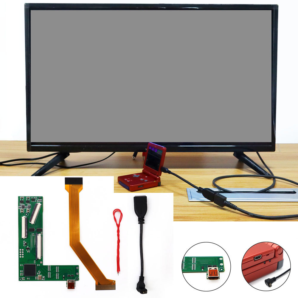 GBA SP용 Hispeedido HDMI PCB 키트 - Arcade Button Pcb 리뷰 및 가격