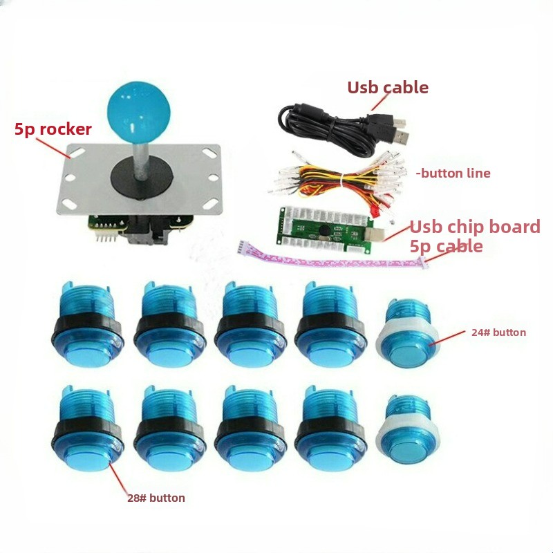 USB 아케이드 조이스틱 PCB 산와 5P DIY LE - Arcade Button Pcb 리뷰 및 가격