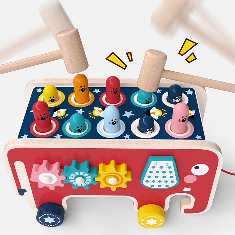 BabyToys bebe 유아 어린이 나무 재미있는 게 - Whack A Mole Arcade 리뷰 및 가격
